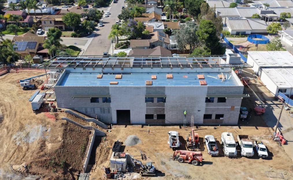 Aerial WPMS Building H